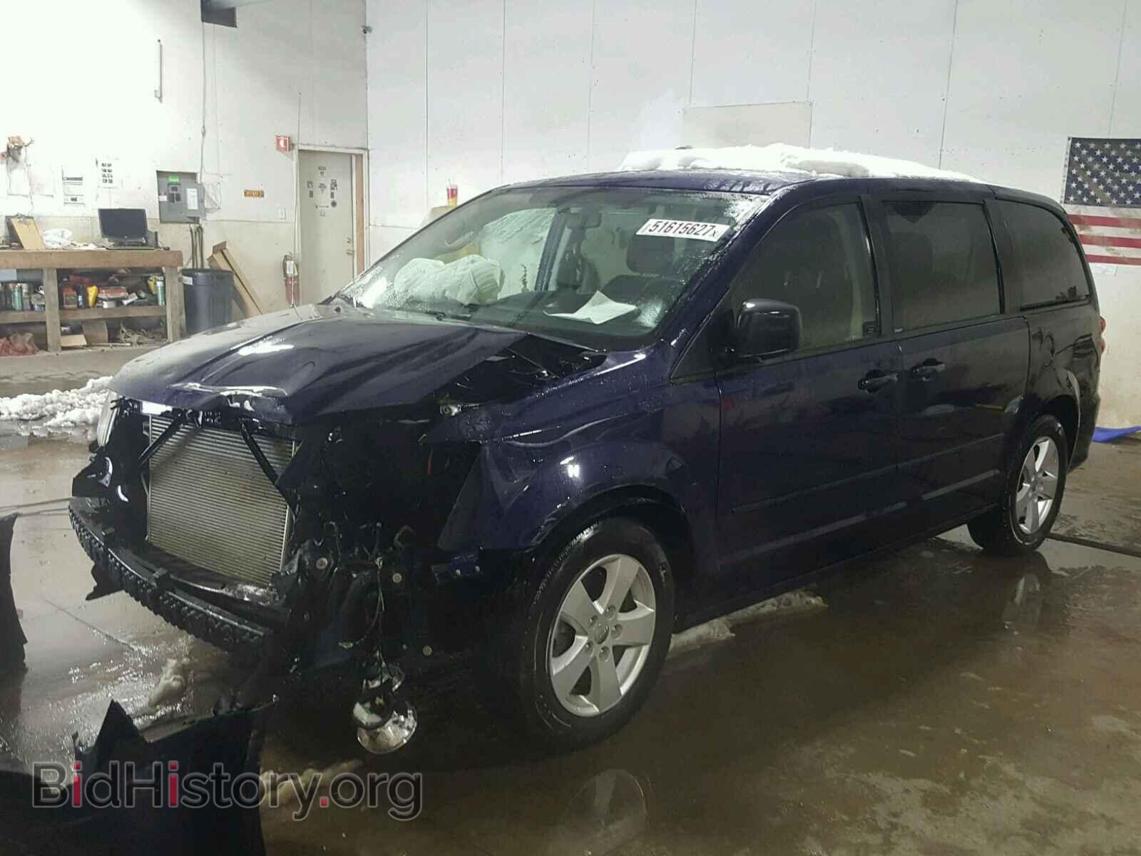 2013 DODGE CARAVAN - VIN: 2C4RDGBG2DR537074 - Фото 2