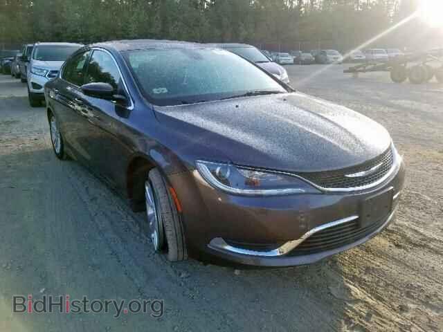 Фотография 1C3CCCABXFN630078 - CHRYSLER 200 2015