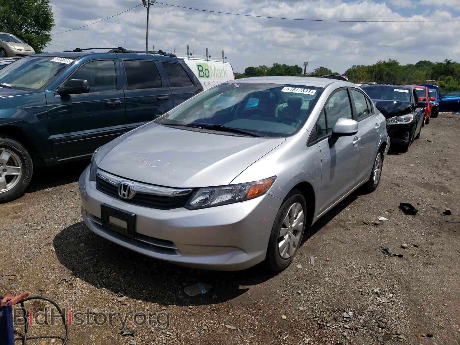 2012 HONDA CIVIC - VIN: 19XFB2F53CE361284 - Фото 2
