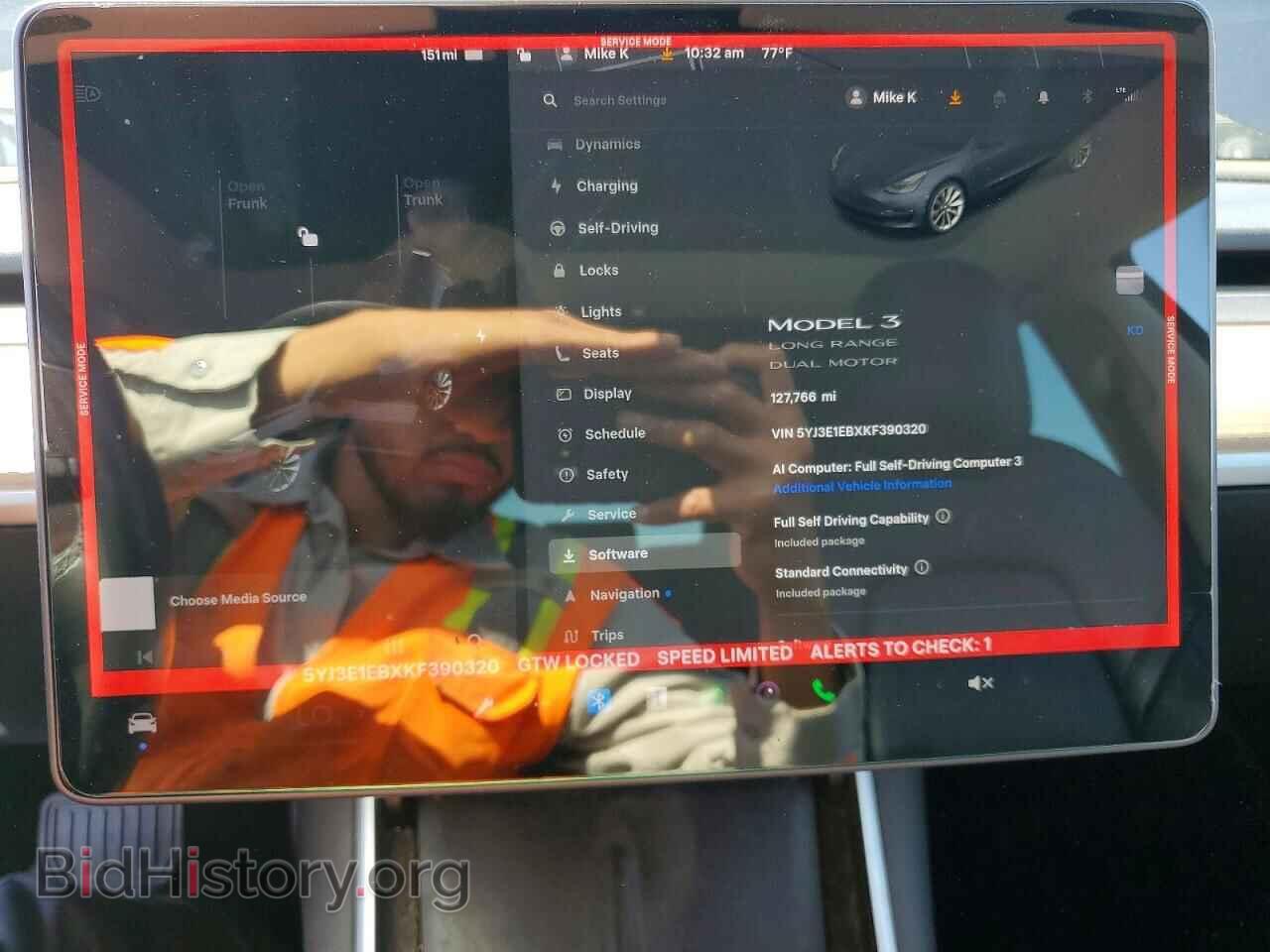 2019 TESLA MODEL 3 - VIN: 5YJ3E1EBXKF390320 - Фото 9