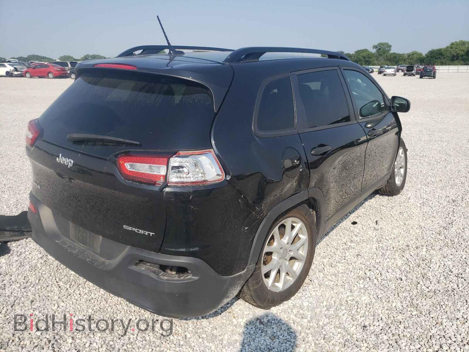 2016 JEEP CHEROKEE - VIN: 1C4PJMAB2GW204034 - Фото 4