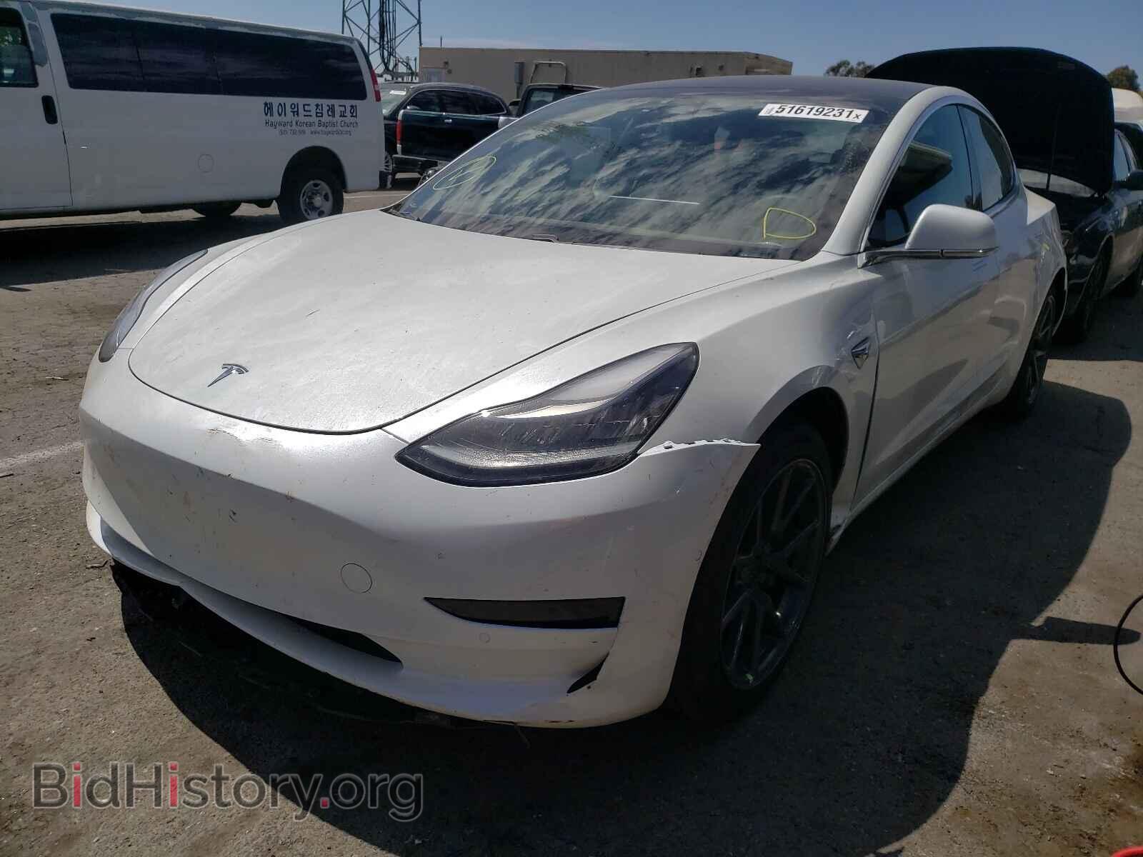 2020 TESLA MODEL 3 - VIN: 5YJ3E1EA5LF745192 - Фото 2