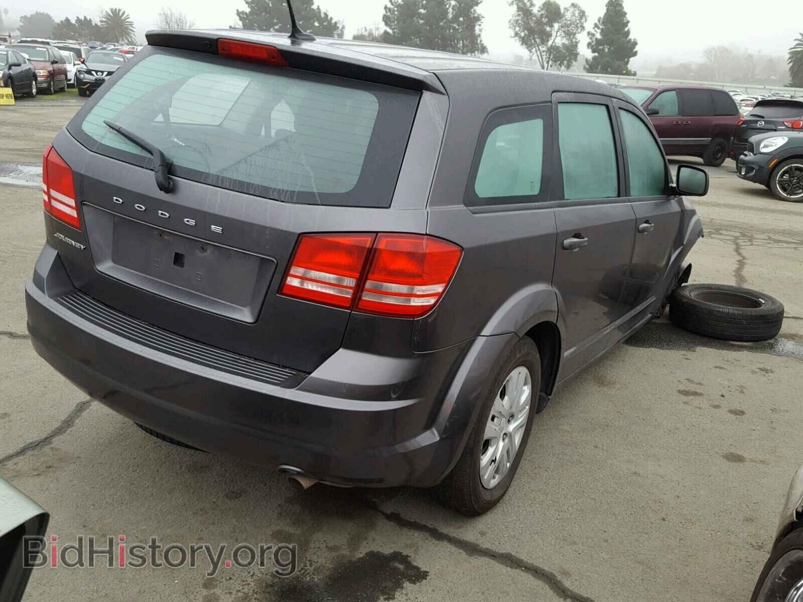 2014 DODGE JOURNEY - VIN: 3C4PDCAB5ET160325 - Фото 4