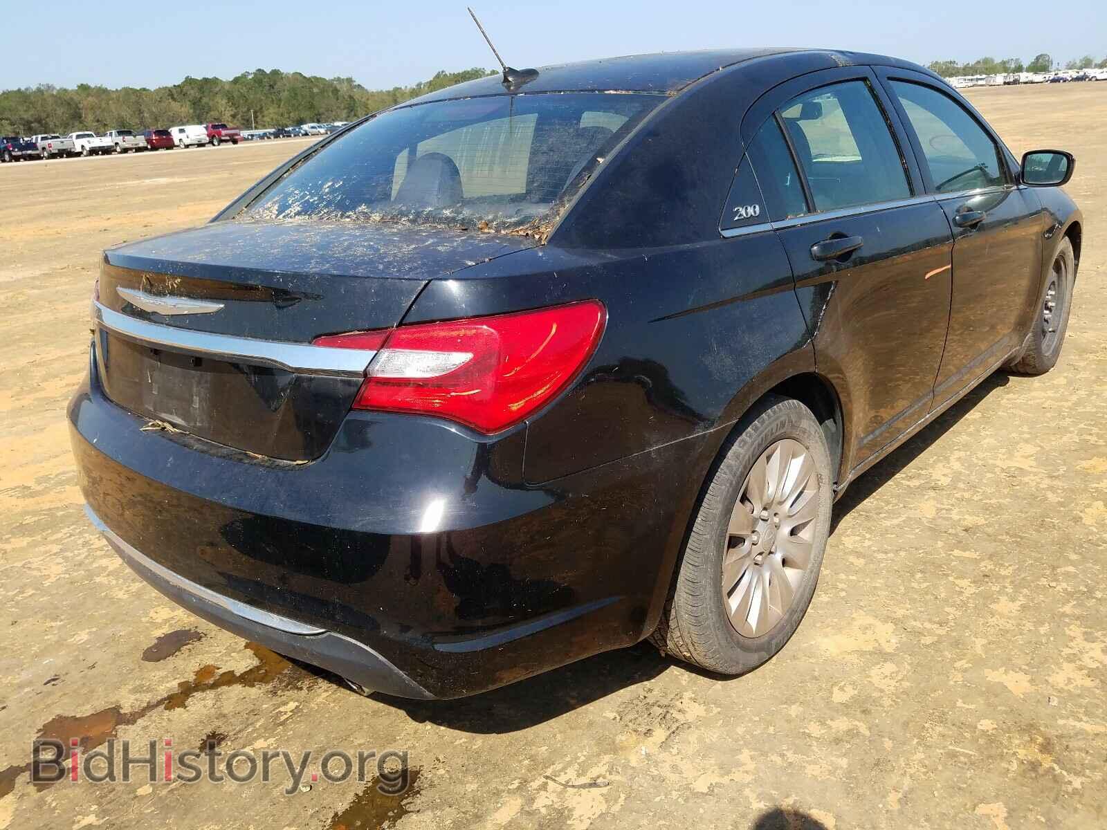 2013 CHRYSLER 200 - VIN: 1C3CCBAG8DN722194 - Фото 4