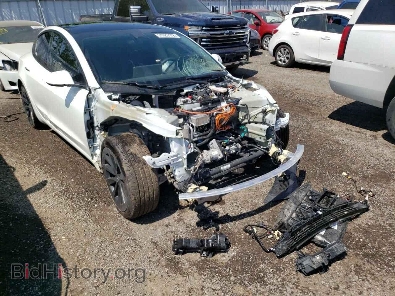 Photo 5YJ3E1EA2MF031280 - TESLA MODEL 3 2021