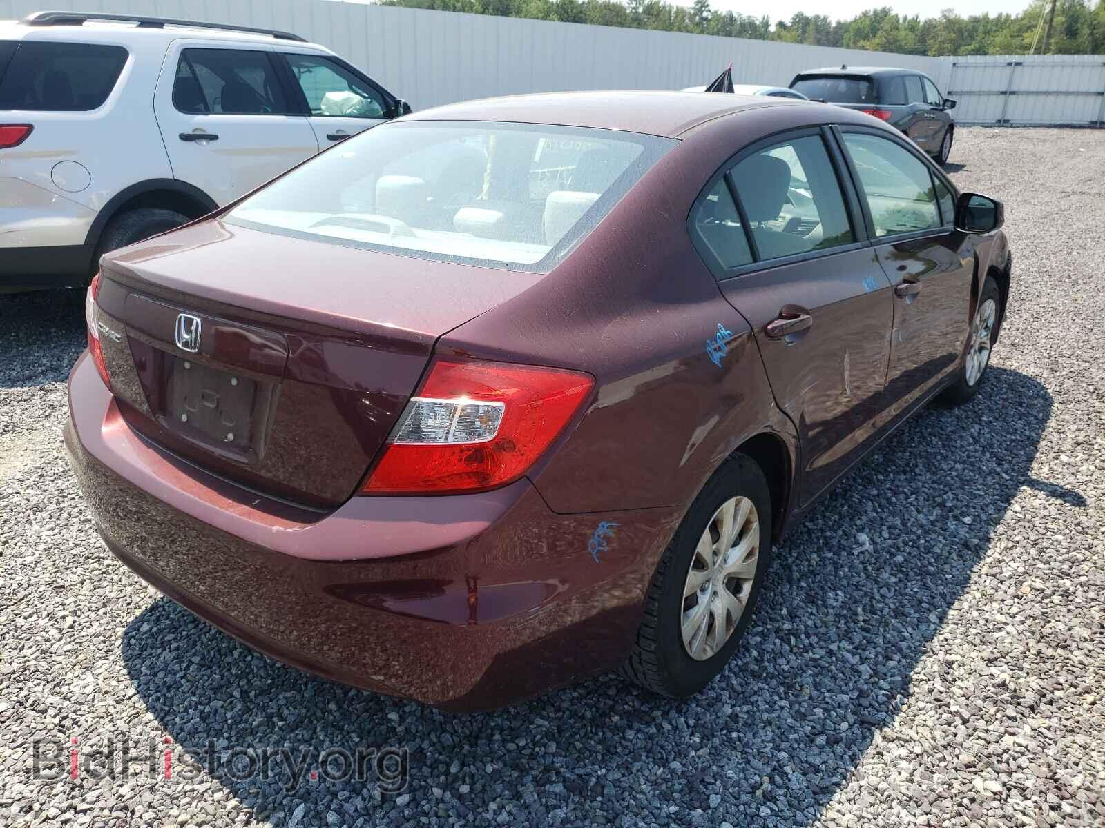 2012 HONDA CIVIC - VIN: 19XFB2F53CE386816 - Photo 4