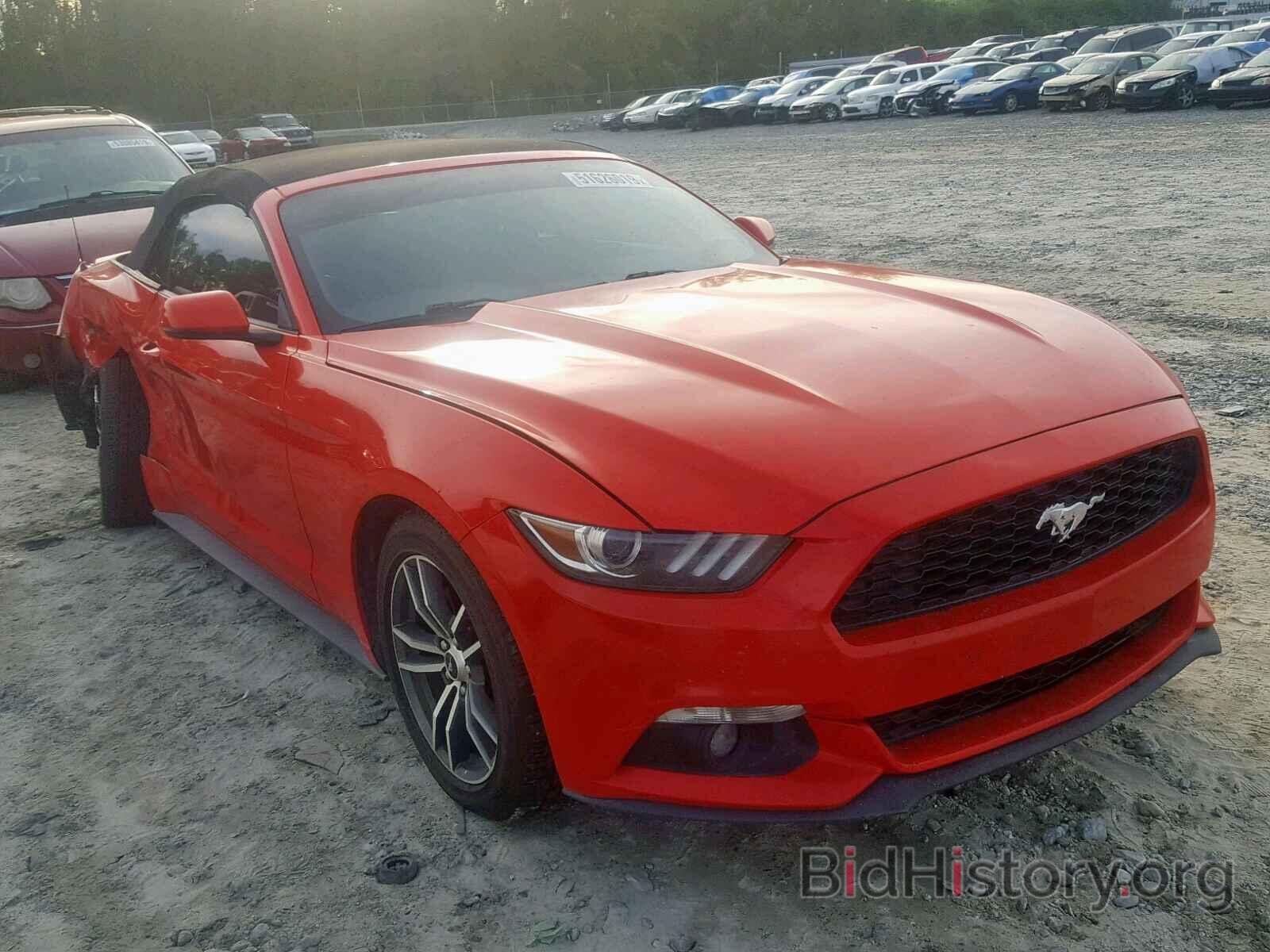 Photo 1FATP8UH1G5231483 - FORD MUSTANG 2016