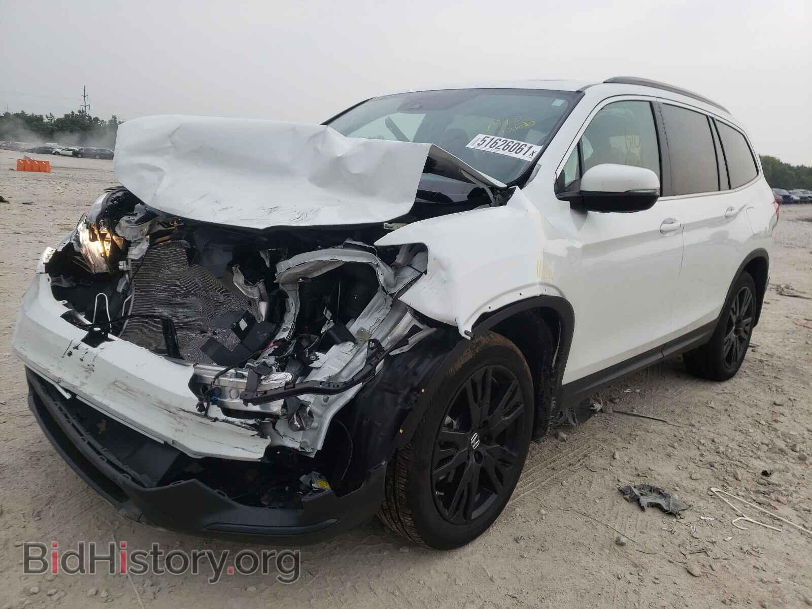 2021 HONDA PILOT - VIN: 5FNYF6H22MB028660 - Фото 2