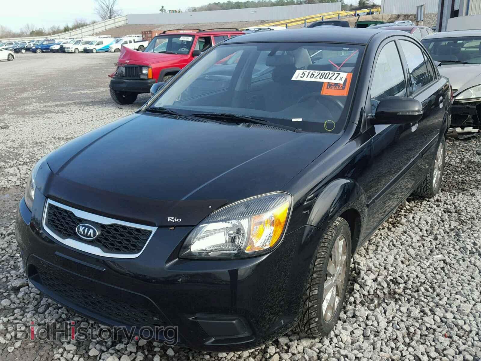 2011 KIA RIO BASE - VIN: KNADH4A34B6944133 - Фото 2