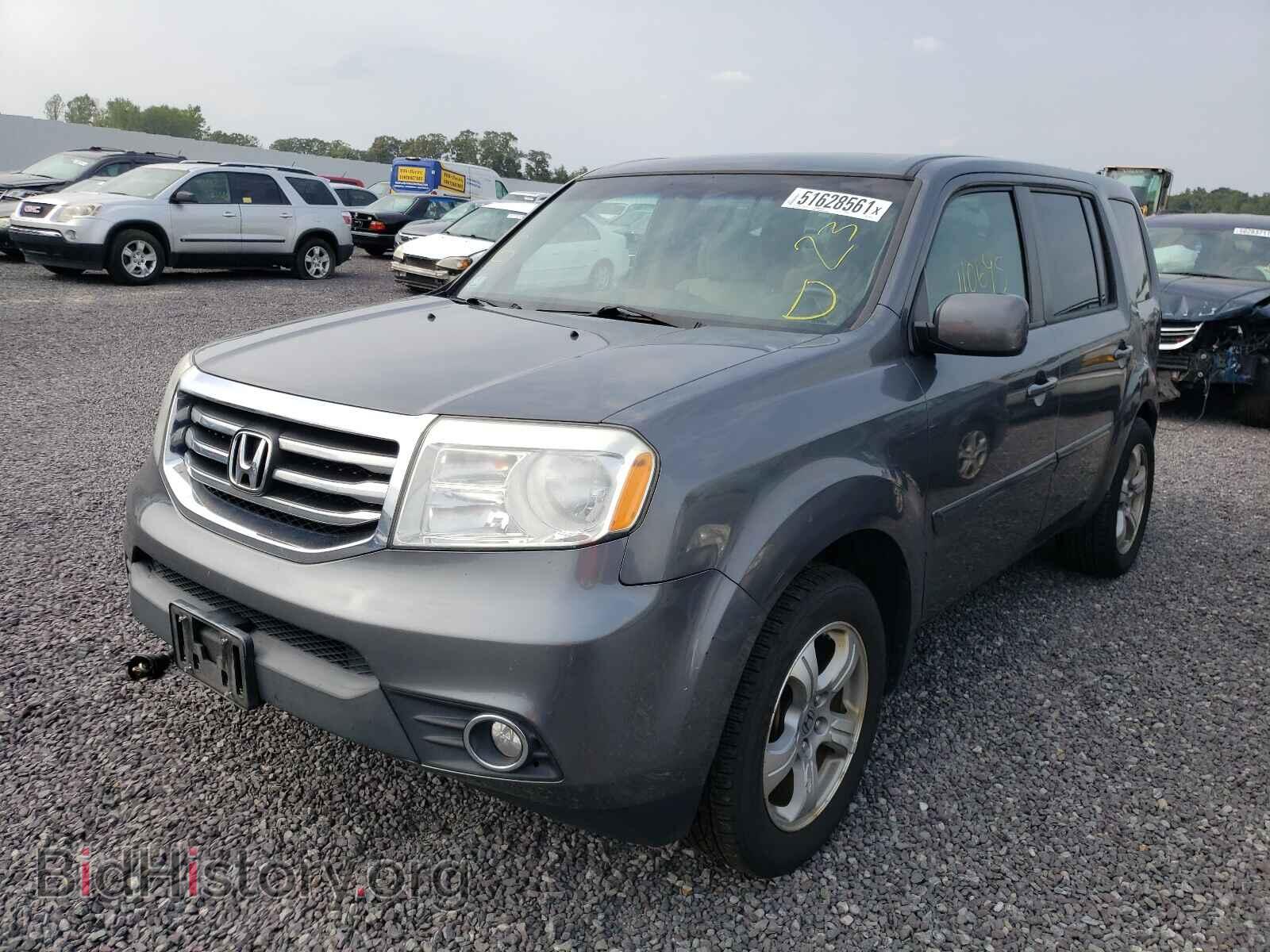 2012 HONDA PILOT - VIN: 5FNYF4H44CB057520 - Фото 2
