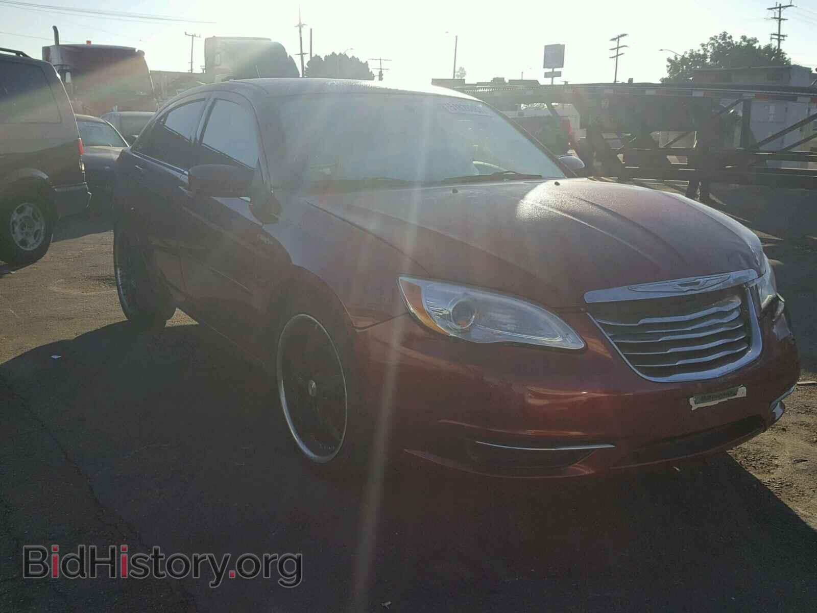 Фотография 1C3CCBAB4CN205039 - CHRYSLER 200 2012
