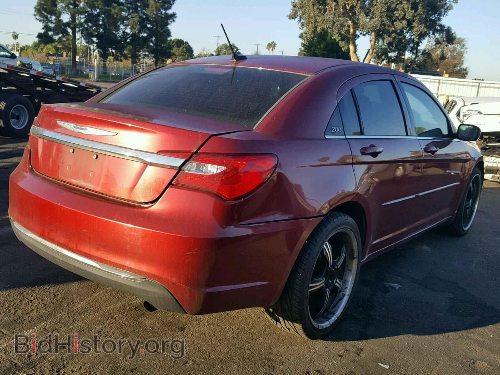2012 CHRYSLER 200 - VIN: 1C3CCBAB4CN205039 - Фото 4