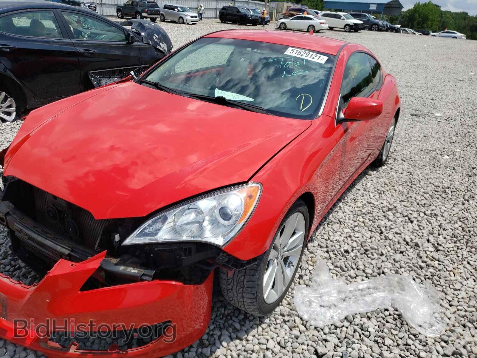 2012 HYUNDAI GENESIS - VIN: KMHHT6KDXCU076248 - Фото 2