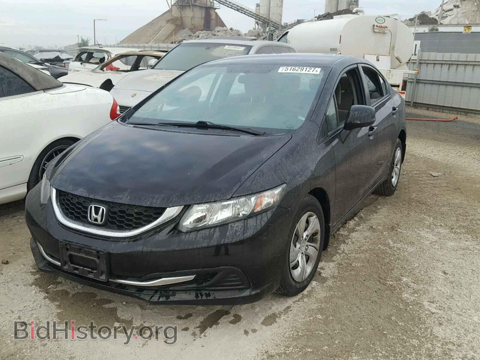 2013 HONDA CIVIC - VIN: 19XFB2F59DE225632 - Фото 2