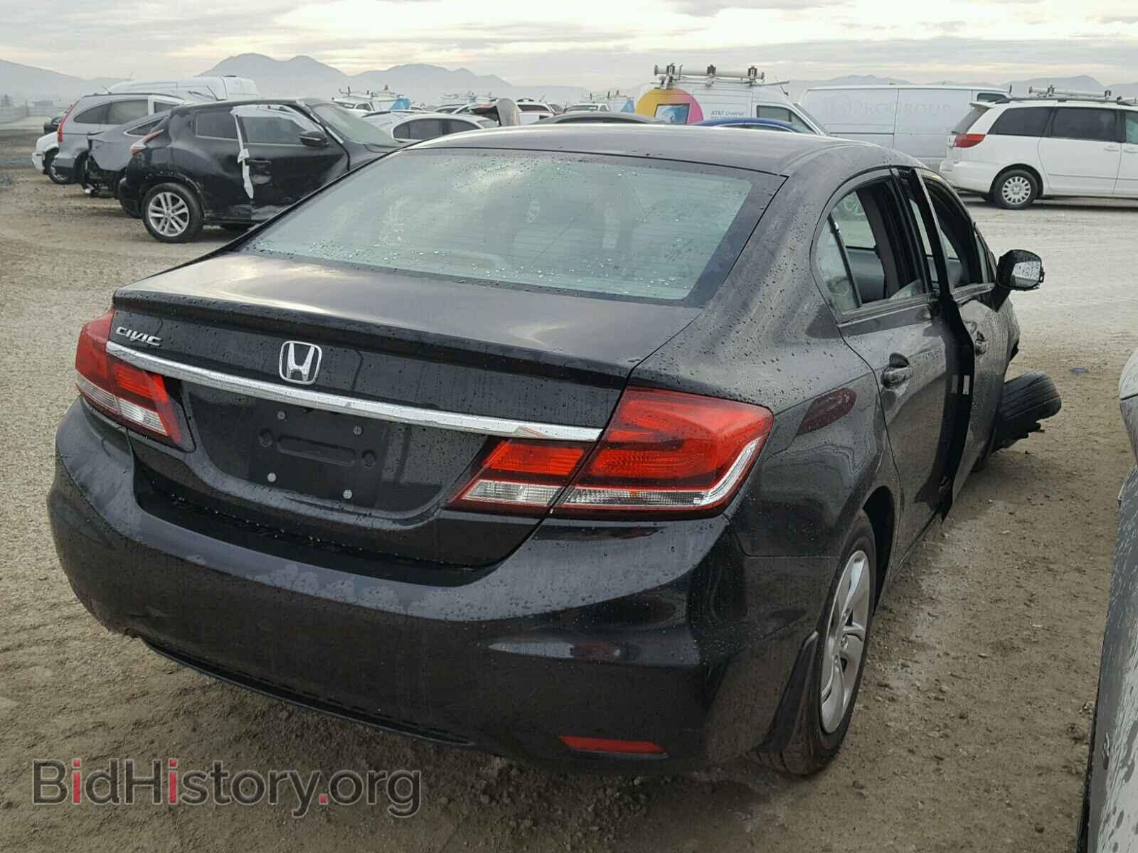 2013 HONDA CIVIC - VIN: 19XFB2F59DE225632 - Фото 4