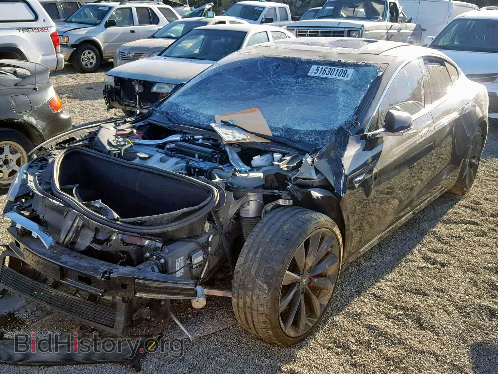 2017 TESLA MODEL S - VIN: 5YJSA1E44HF223338 - Photo 2