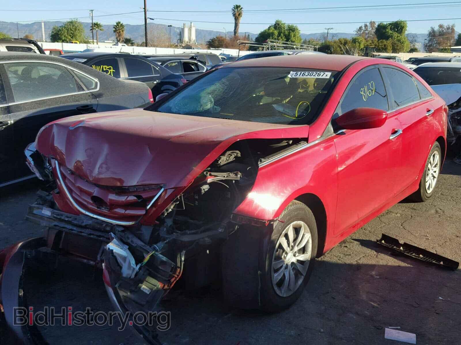 2012 HYUNDAI SONATA - VIN: 5NPEB4AC8CH314339 - Фото 2