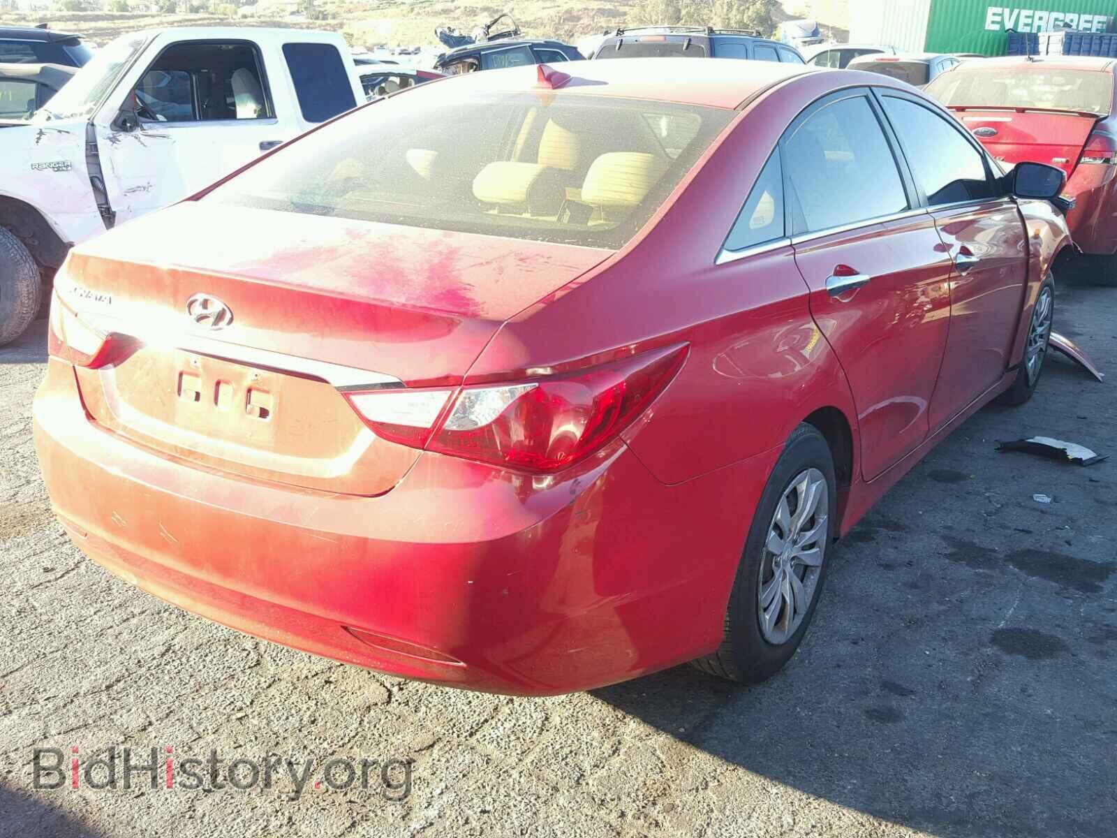 2012 HYUNDAI SONATA - VIN: 5NPEB4AC8CH314339 - Фото 4