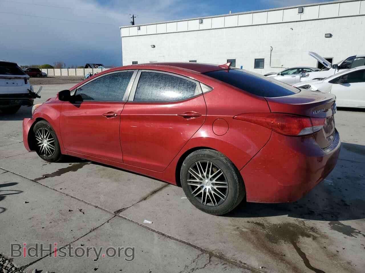 2012 HYUNDAI ELANTRA - VIN: KMHDH4AE4CU447967 - Фото 2