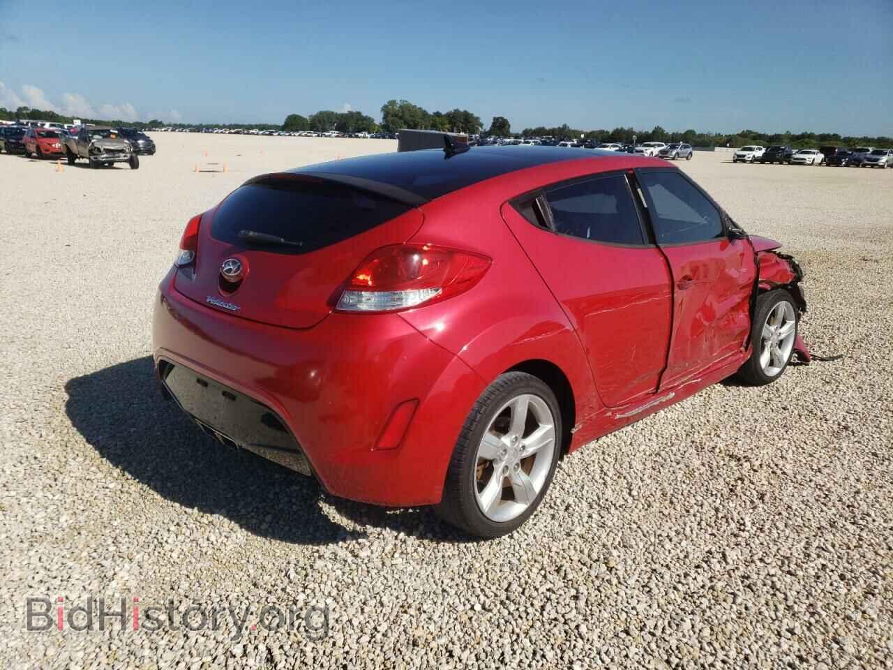 2014 HYUNDAI VELOSTER - VIN: KMHTC6AD8EU217395 - Фото 4