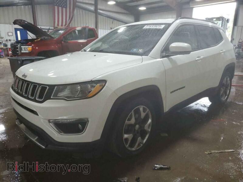 2019 Jeep COMPASS Limited (VIN 3C4NJCCB5KT660039) — фото 1 из 15, Copart, повреждение: передняя часть