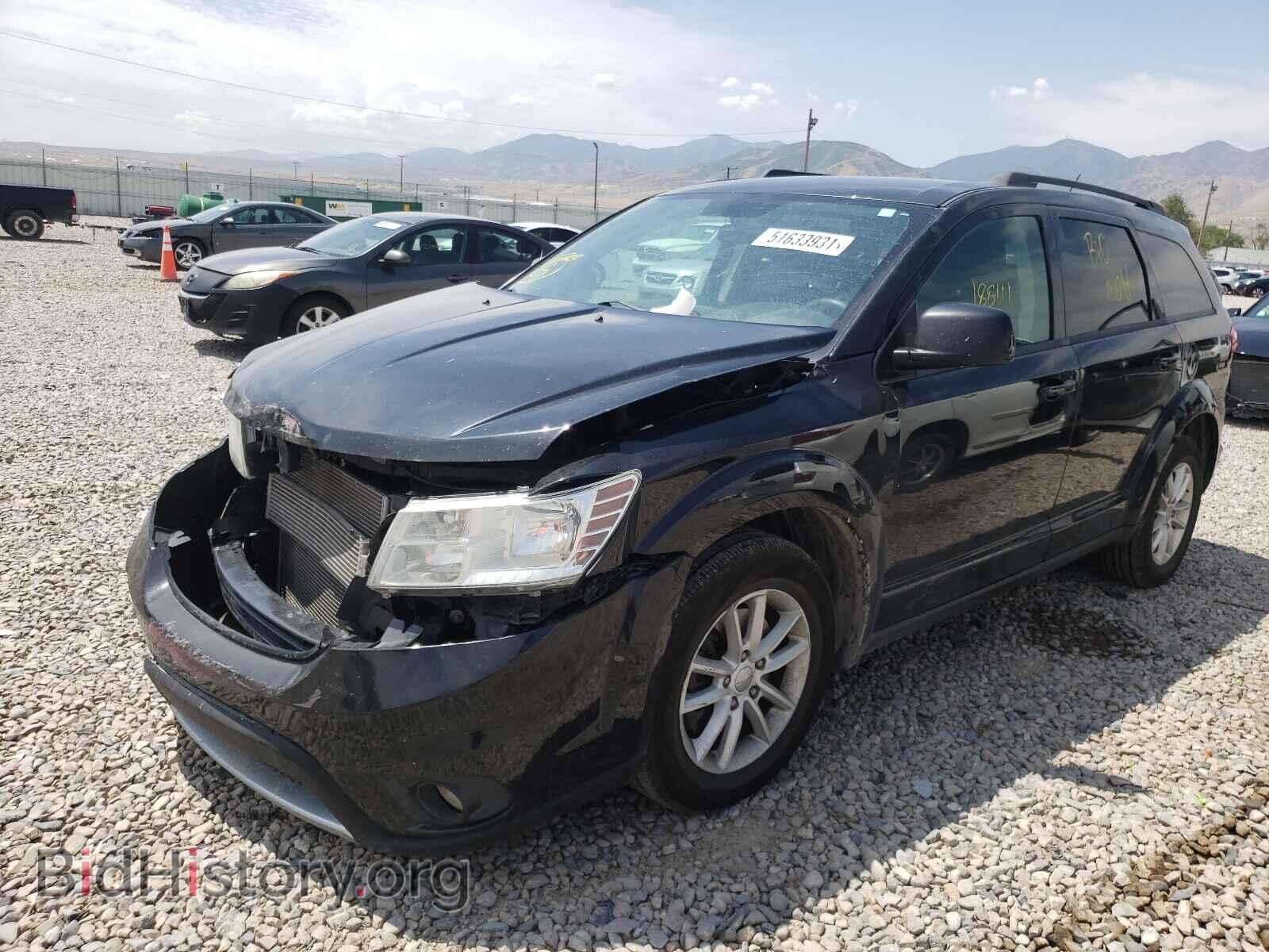 2013 DODGE JOURNEY - VIN: 3C4PDDBG0DT615015 - Фото 2