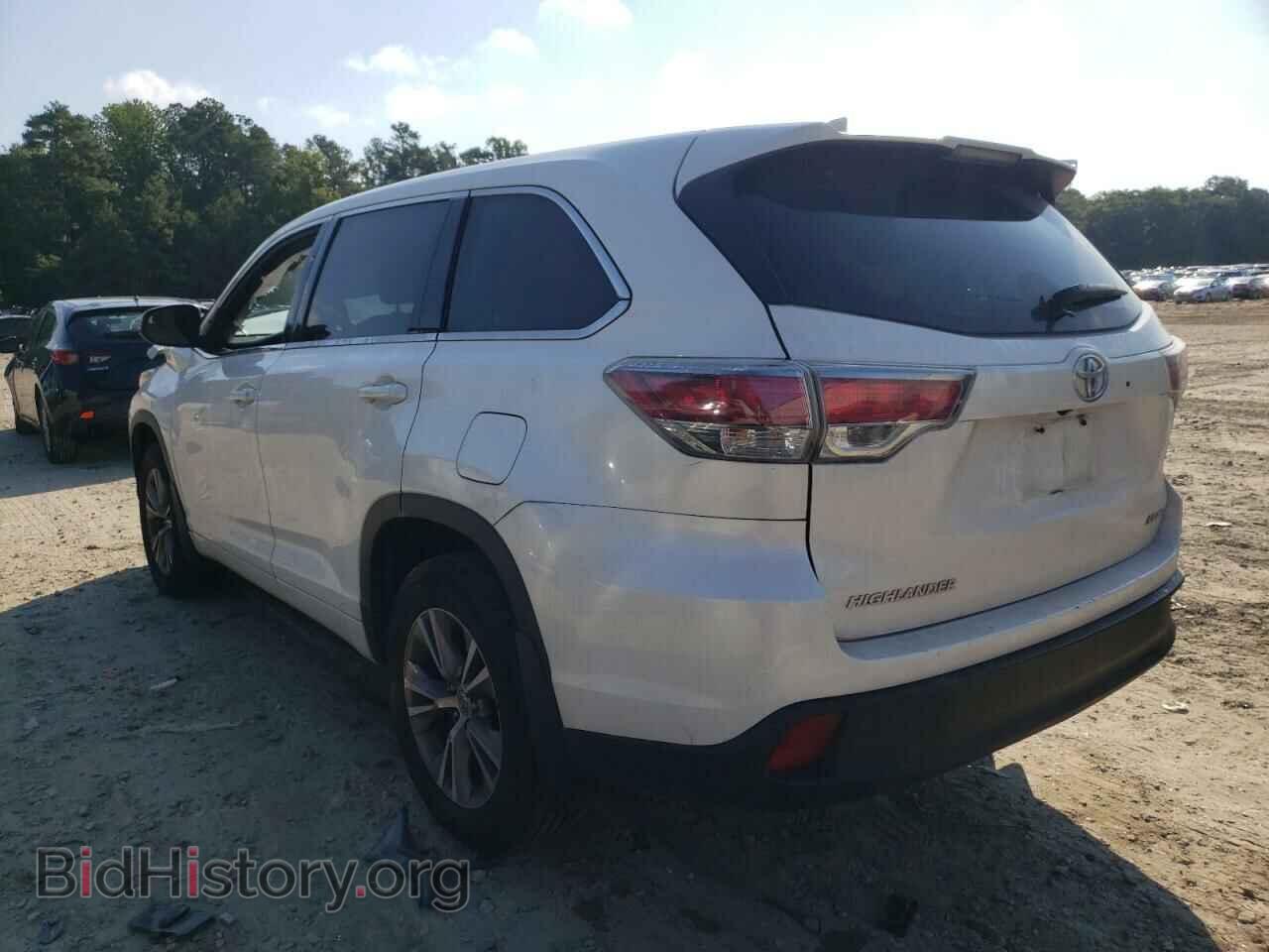 2015 TOYOTA HIGHLANDER - VIN: 5TDBKRFH3FS165132 - Фото 3