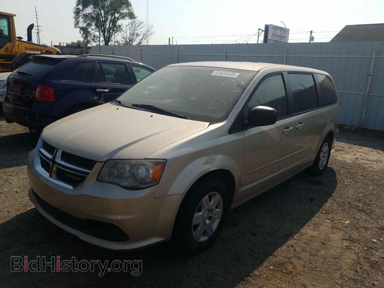 2012 DODGE CARAVAN - VIN: 2C4RDGBG7CR341484 - Фото 2
