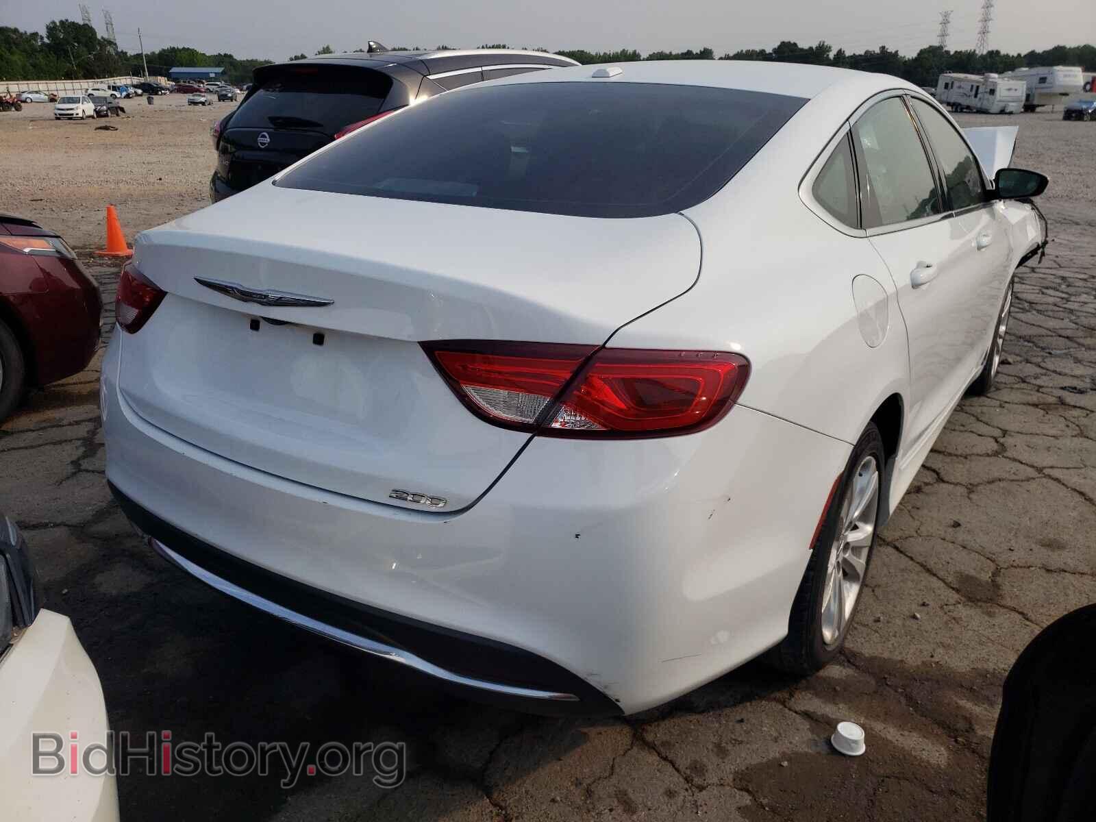 2015 CHRYSLER 200 - VIN: 1C3CCCAB3FN562965 - Photo 4