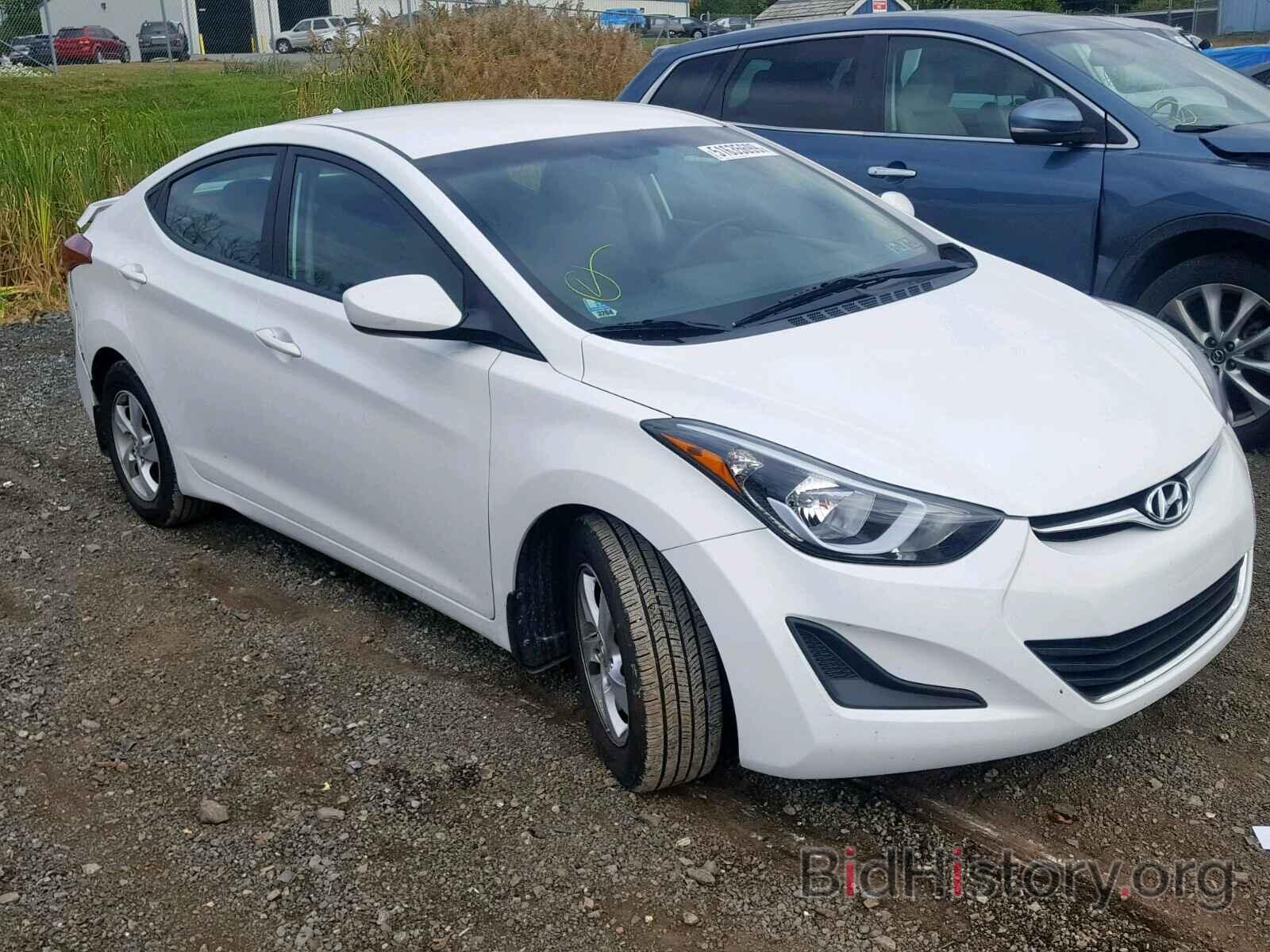 Photo 5NPDH4AE8EH517603 - HYUNDAI ELANTRA 2014