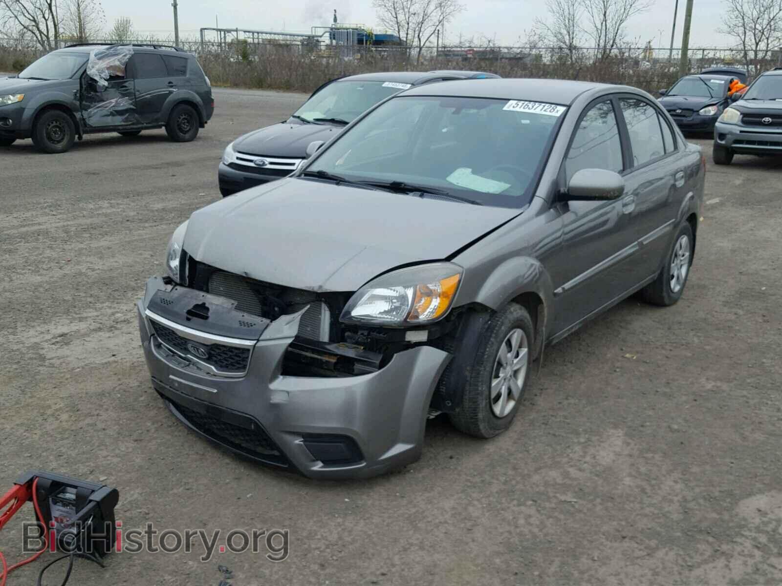 2011 KIA RIO BASE - VIN: KNADH4B31B6712748 - Фото 2