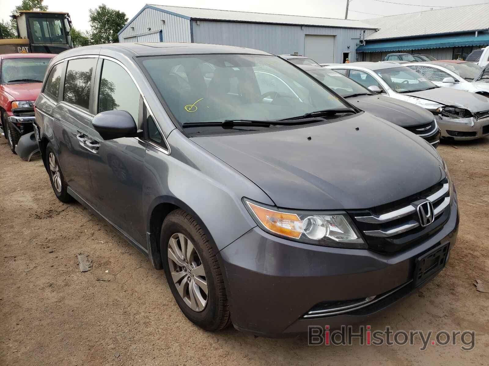 Фотография 5FNRL5H62EB090068 - HONDA ODYSSEY 2014