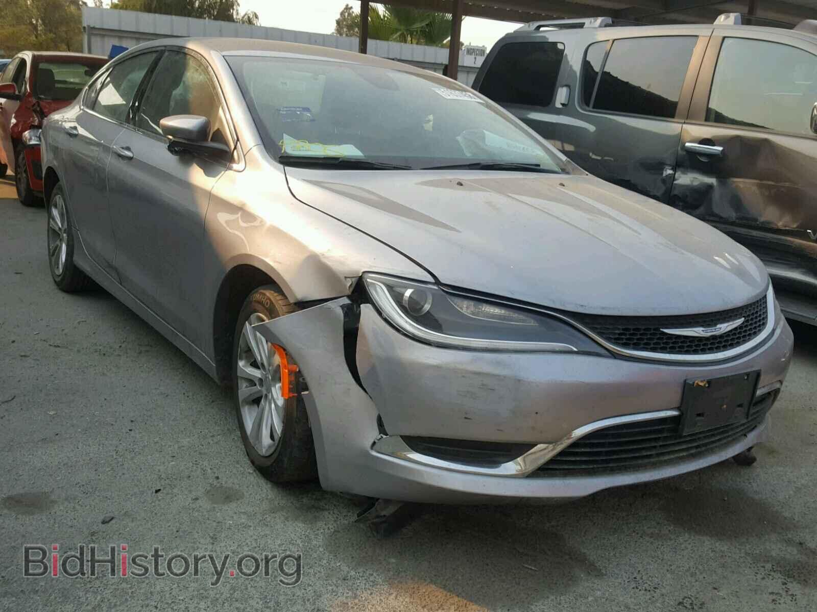 Фотография 1C3CCCAB1FN702012 - CHRYSLER 200 2015