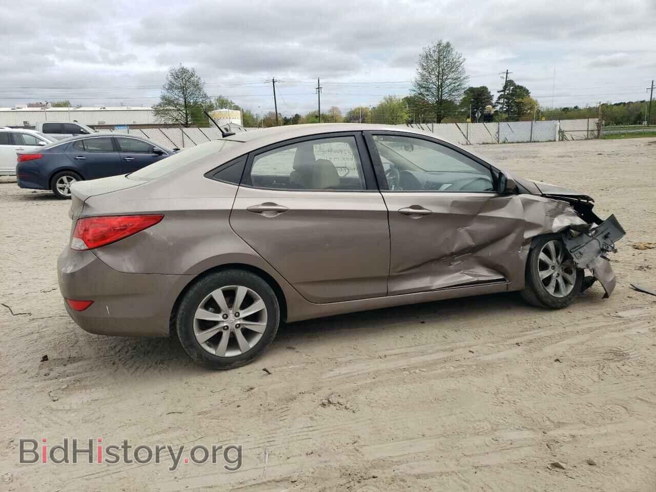 2012 HYUNDAI ACCENT - VIN: KMHCU4AE1CU130624 - Фото 3
