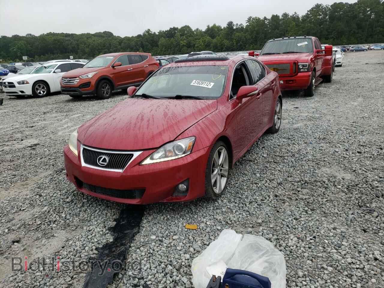 2011 LEXUS IS - VIN: JTHBF5C26B5156291 - Фото 2