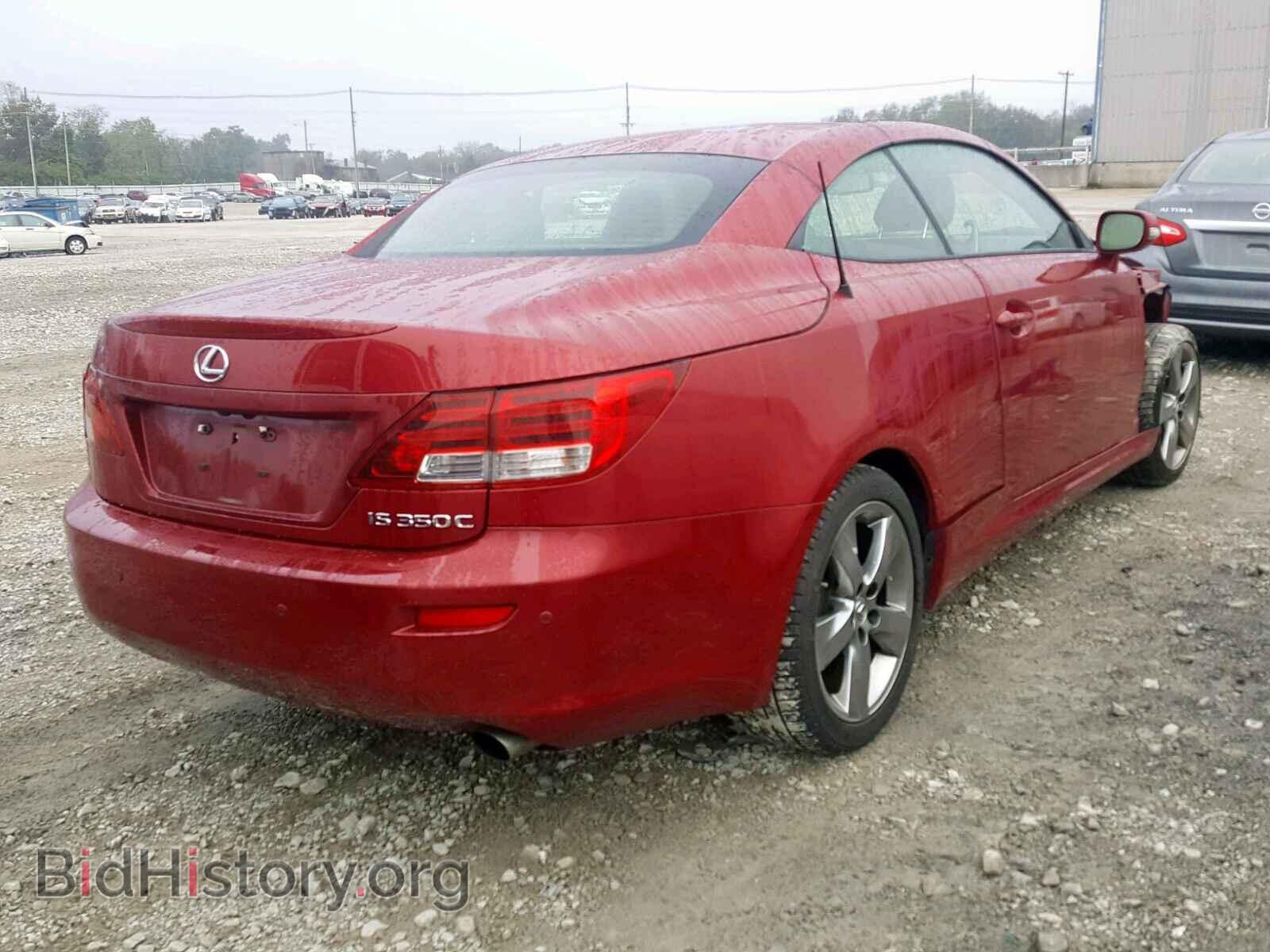 2011 LEXUS IS - VIN: JTHFE2C20B2505921 - Фото 4