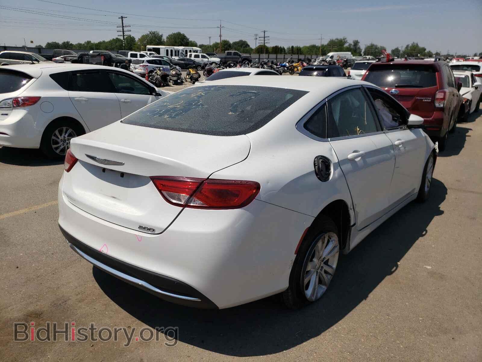 2015 CHRYSLER 200 - VIN: 1C3CCCAB3FN563601 - Photo 4