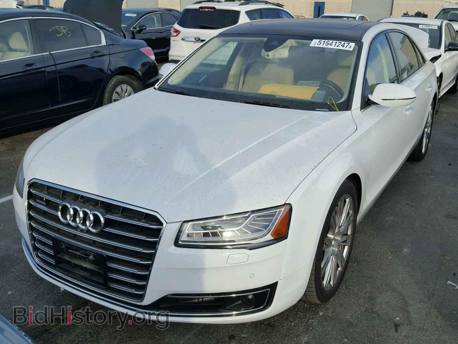 2015 AUDI A8 - VIN: WAU3GAFD3FN040901 - Фото 2