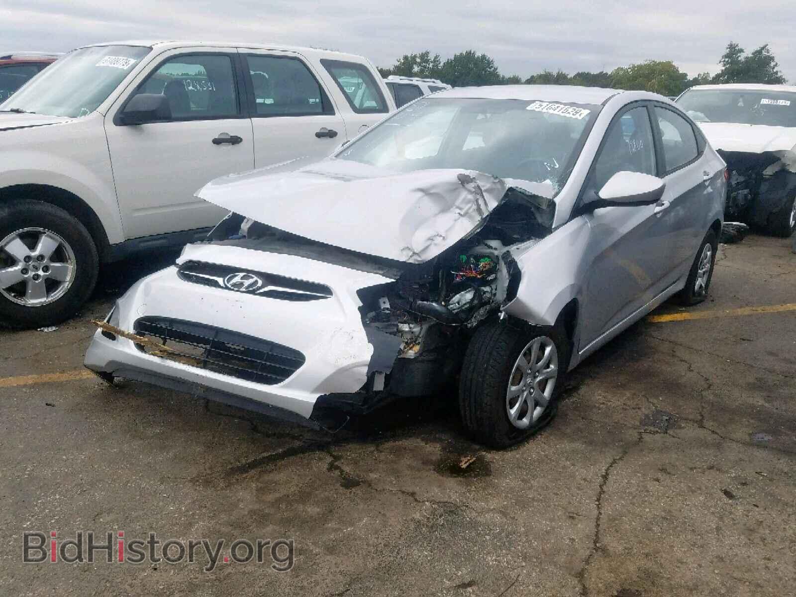 2012 HYUNDAI ACCENT - VIN: KMHCT4AEXCU244219 - Фото 2