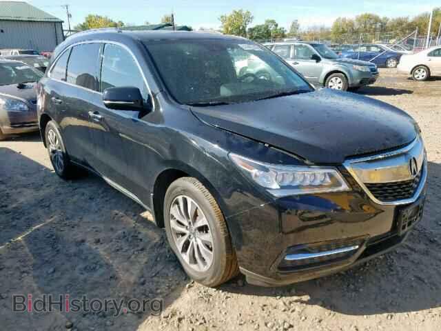 Фотография 5FRYD4H48GB015488 - ACURA MDX 2016