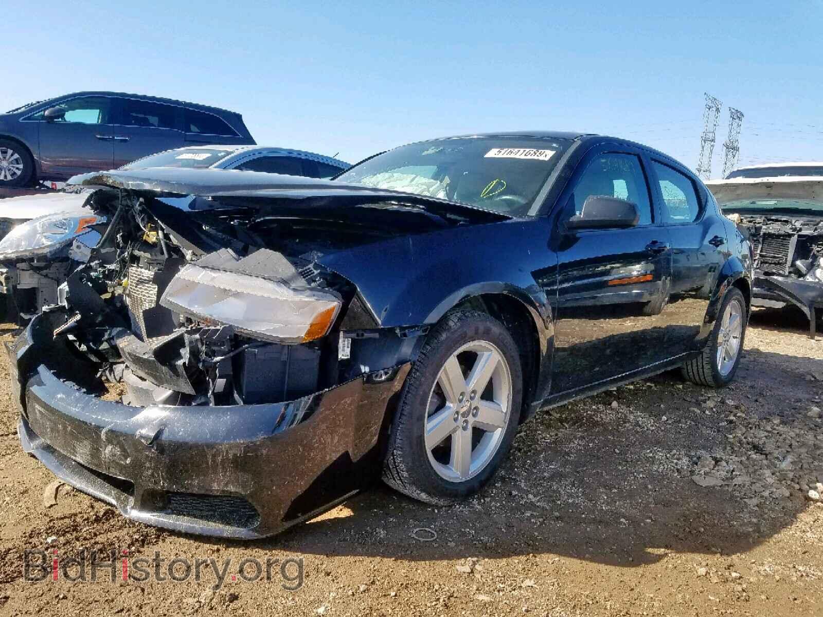 2013 DODGE AVENGER - VIN: 1C3CDZABXDN517910 - Фото 2
