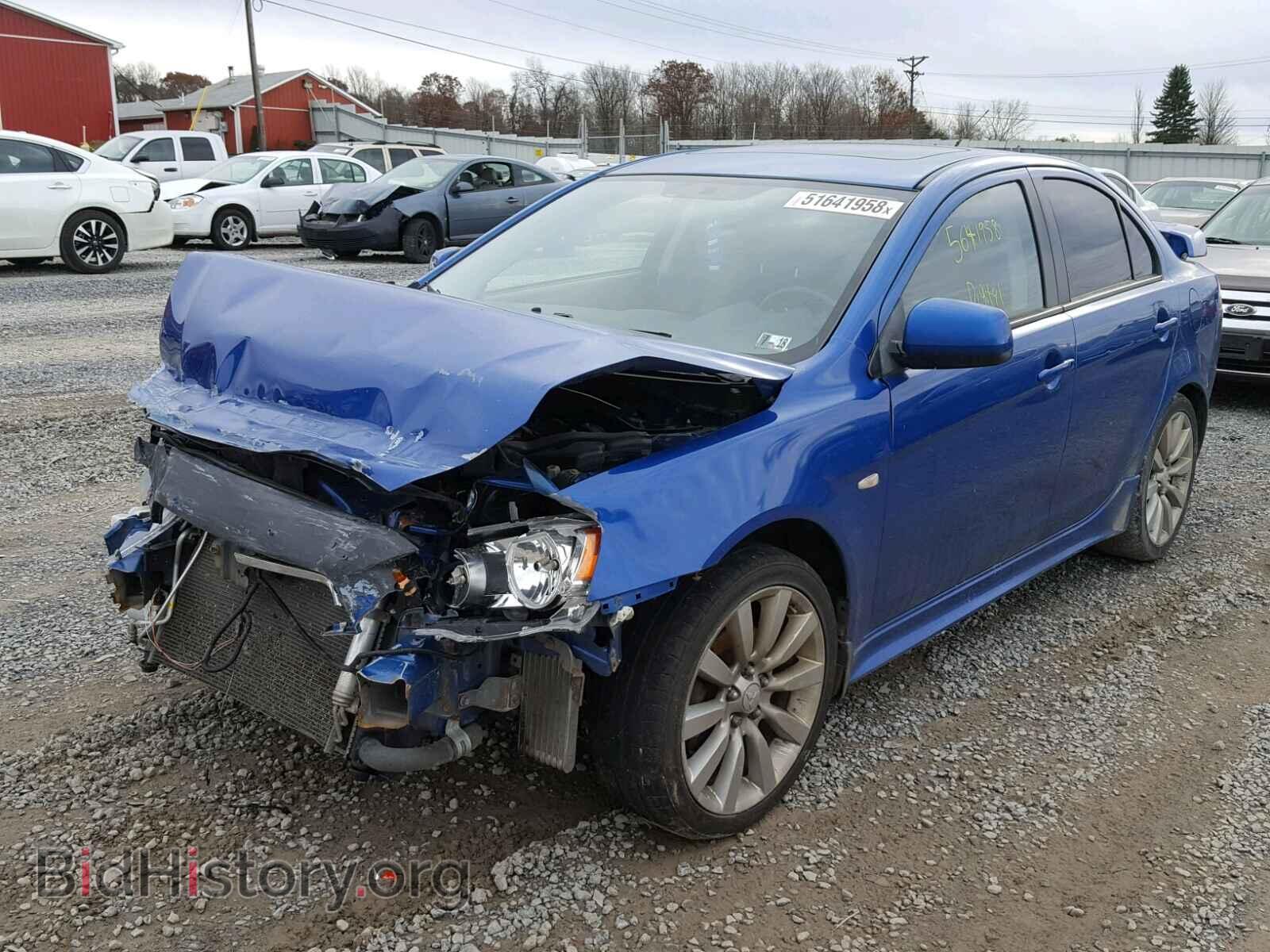 2009 MITSUBISHI LANCER - VIN: JA3AU86W59U015472 - Фото 2