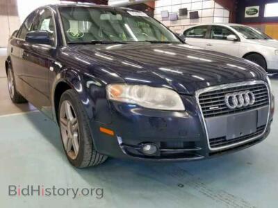 2007 Audi A4 A4 2.0T QU, blue — VIN WAUDF78E17A012474, Copart