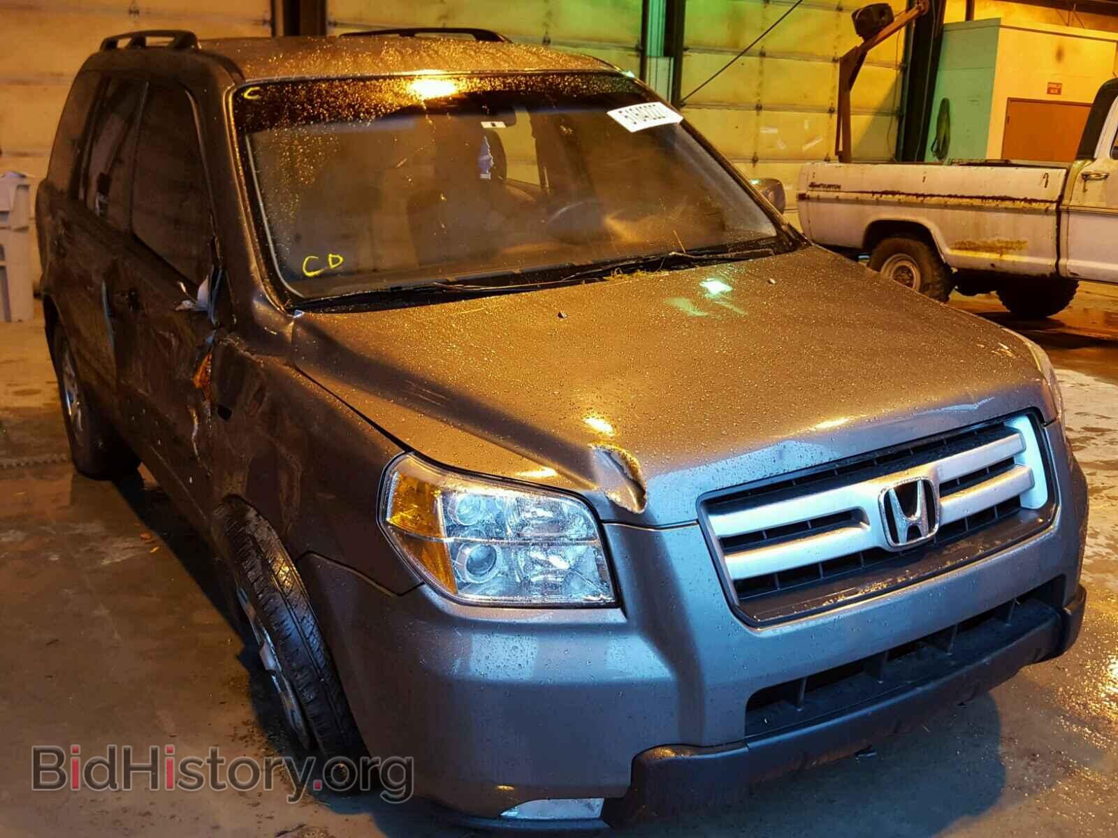 Фотография 5FNYF18417B029775 - HONDA PILOT 2007