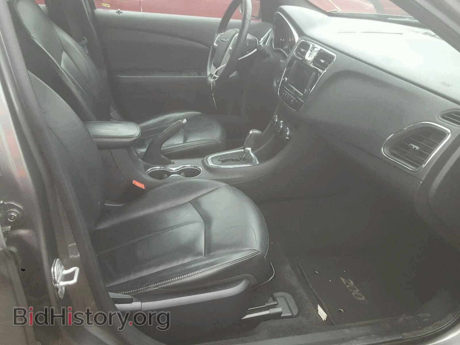 2012 CHRYSLER 200 - VIN: 1C3CCBCB5CN303753 - Фото 5