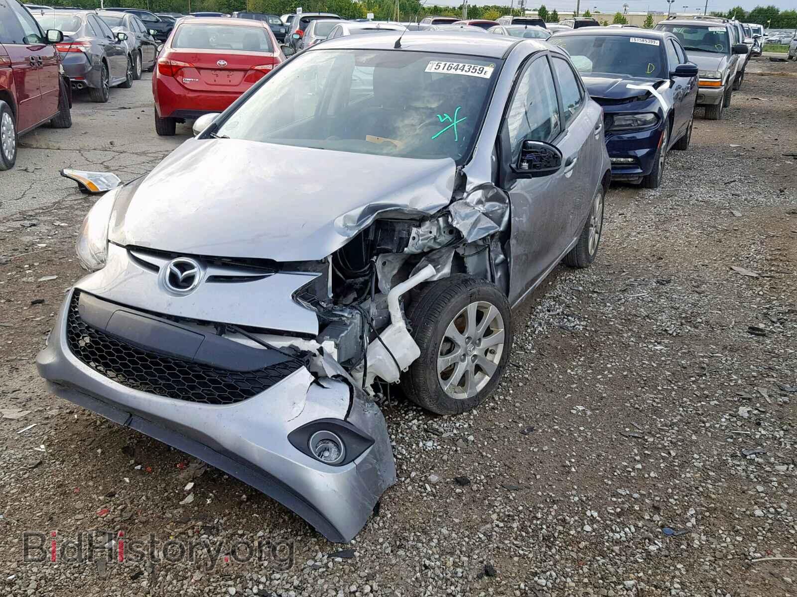 2012 MAZDA 2 - VIN: JM1DE1LY4C0148389 - Photo 2