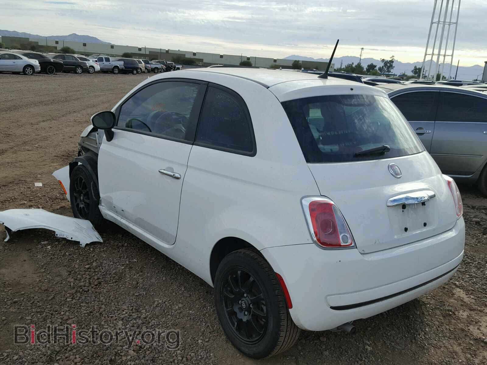 2012 FIAT 500 - VIN: 3C3CFFAR6CT117413 - Фото 3