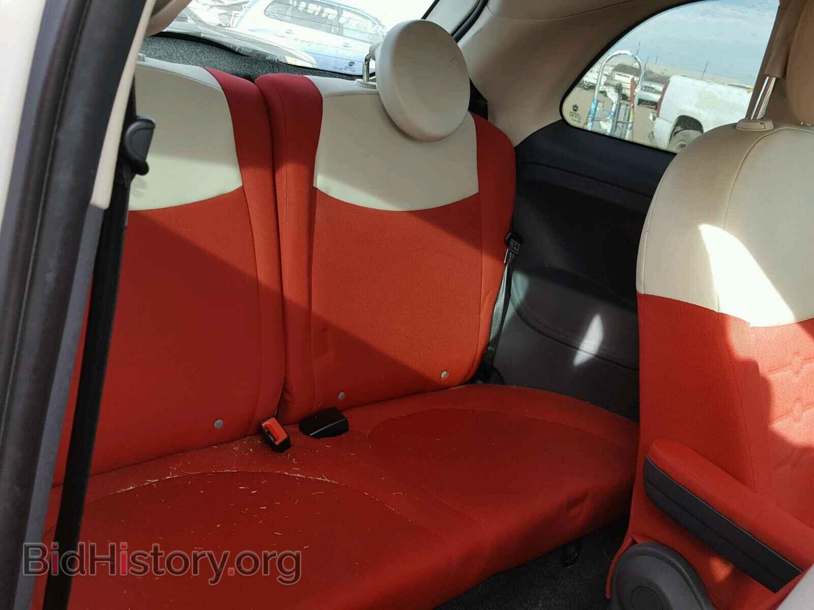 2012 FIAT 500 - VIN: 3C3CFFAR6CT117413 - Фото 6