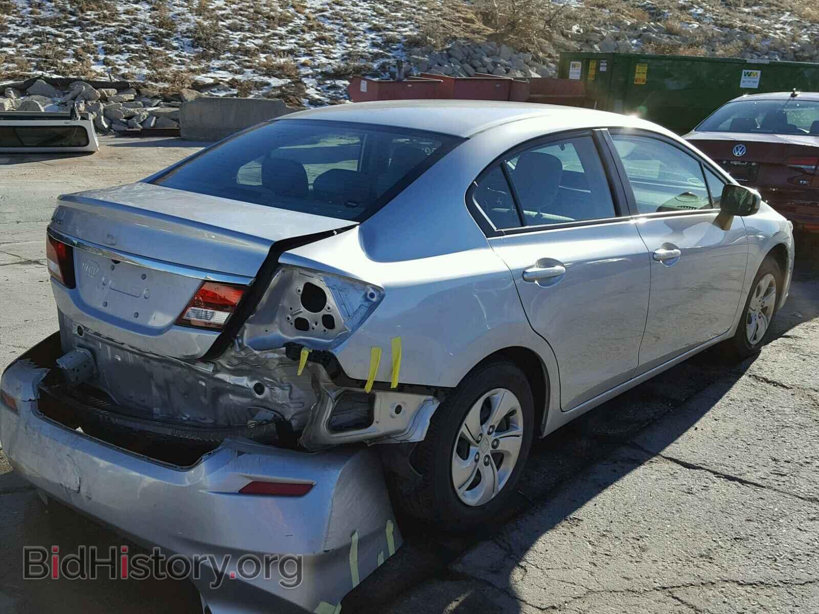 2014 HONDA CIVIC - VIN: 19XFB2F50EE005278 - Фото 4