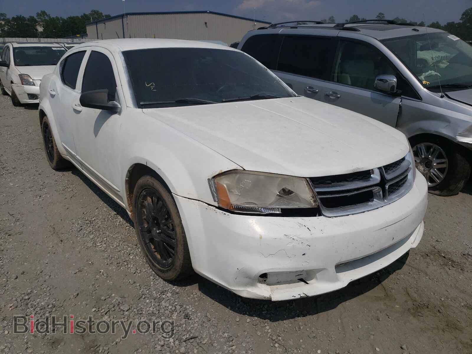 Photo 1C3CDZAB9CN322587 - DODGE AVENGER 2012